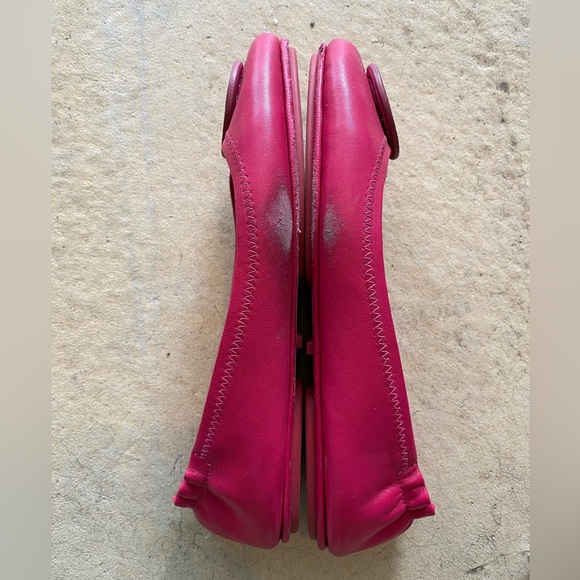 Pink tory burch size 7 flats - Picture 6 of 7